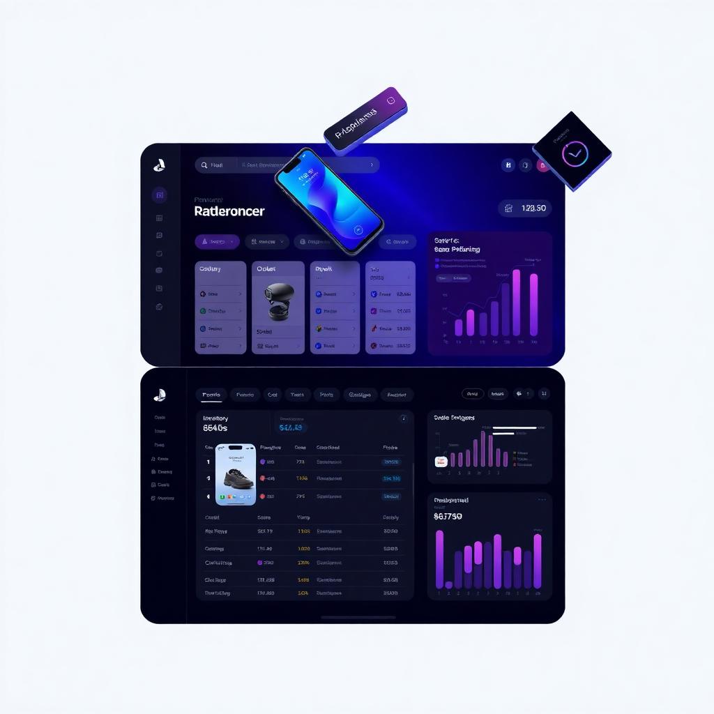 Uphone — E-commerce + shop management system